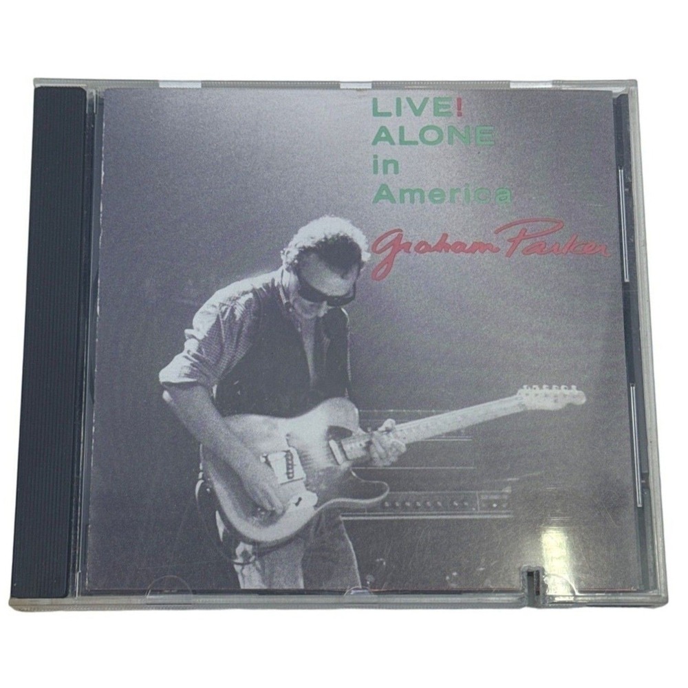 Graham Parker Live Alone in America CD 1989 RCA 9673-2-R Rock Music Album